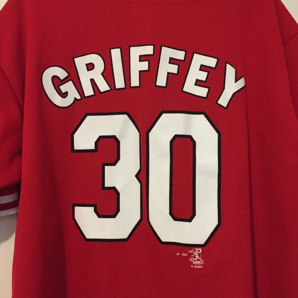 Ken Griffey Sr. jersey 🔴 *RARE* - Picture 3 of 8